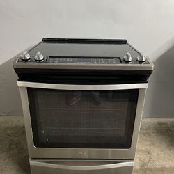 Whirlpool Stainless Slide In Stove ‼️60 Day Warranty‼️