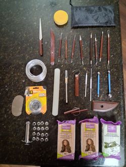 Polymer Clay Sculpting Tools and Sculpey Clay Set