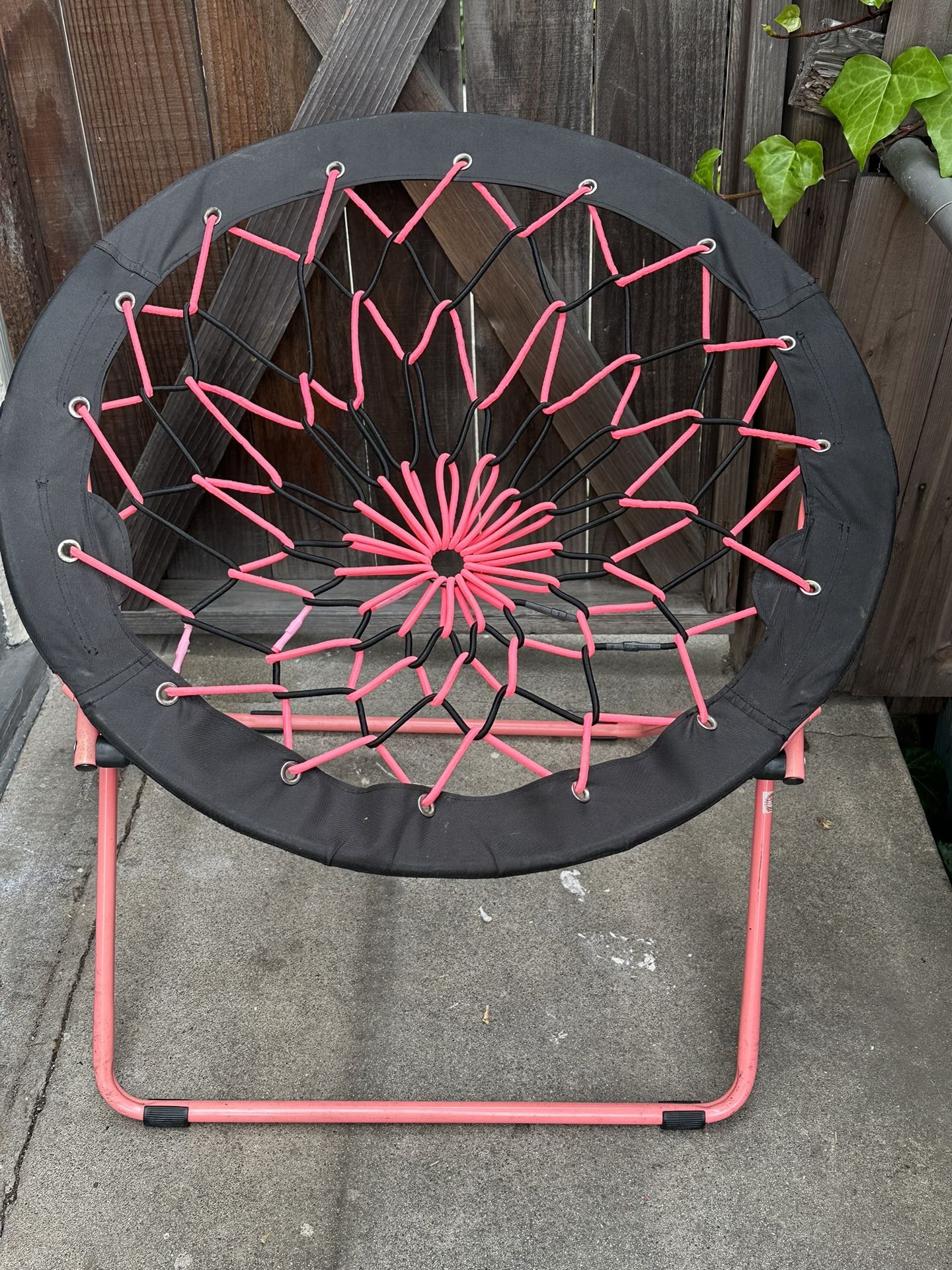 Hot Pink Bungee Chair