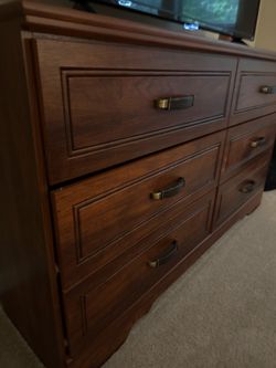 Wooden dresser