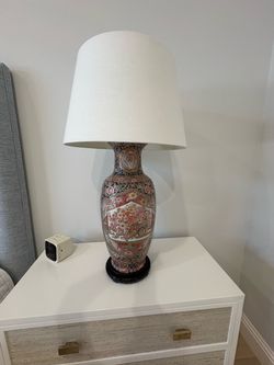 2 lamps custom made from vases