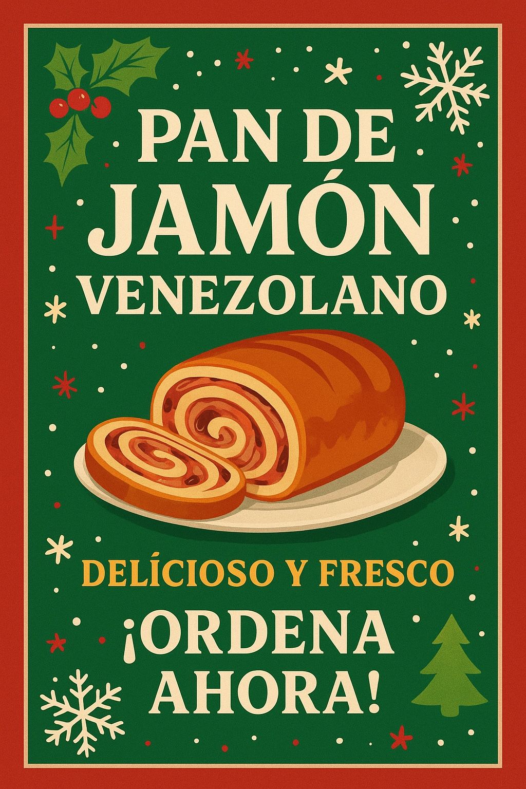 venta pan de jamon! 25$ estamos ubicados en el doral