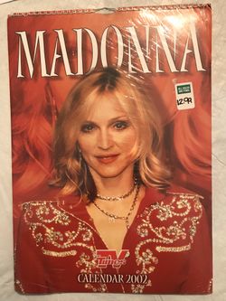 Madonna 2002 Calendar in Sealed New Condition for Sale in Bay Lake, FL -  OfferUp