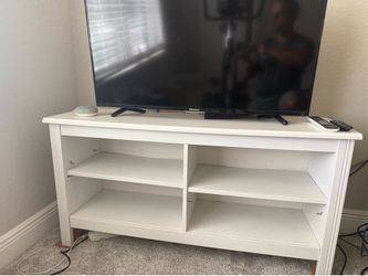 IKEA White Cabinet — 47" Wide — TV Stand / Storage / Multipurpose — $45