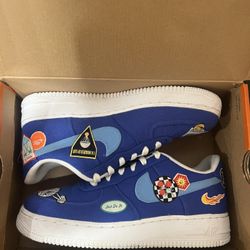 SIZE 7 MEN - Nike Air Force 1 '07 Patched Up - Los Angeles
