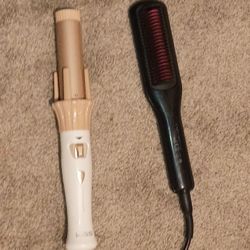 Hair Straightener And Curler