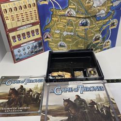 x2 Game of Thrones Board Game and Expansion Pack Storm of Swords Fantasy Play Kids Man Cave
