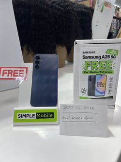 Samsung Galaxy A25 5G – $0 w/ SIMPLE Mobile Activation