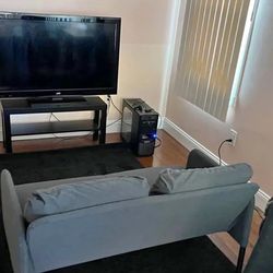 Gray Loveseat (ikea) 
