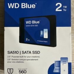 Western Digital 2TB WD Blue SA510 SATA Internal Solid State Drive