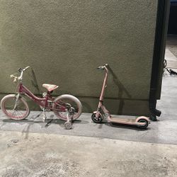 Scooter And Bike
