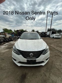 2018 Nissan Sentra parts only