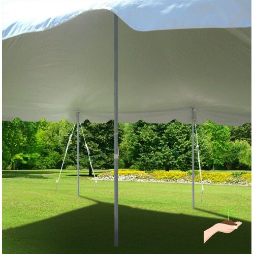Party tent pole & rope 20x20