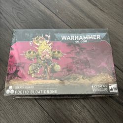Games Workshop Warhammer 40K Death Guard Foetid Bloat Drone Sealed