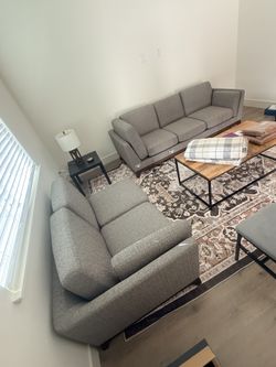 Corner Sectional sofa - Quarry Gray (Free Delivery)