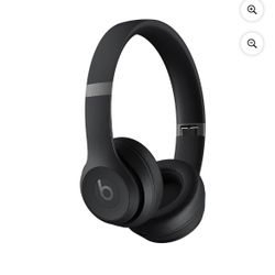 Beats Solo4 Wireless Headphones - On-Ear Wireless Headphones - Matte Black