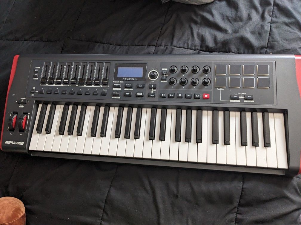 Novation impulse MIDI Keyboard