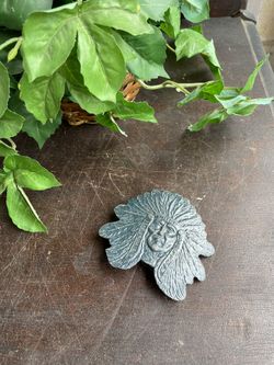 Antique Chief Belt Buckle