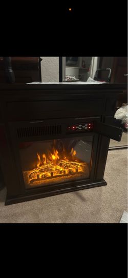 Fireplace with control