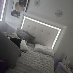 Micheal Armani Bed, Night Stand, Dresser