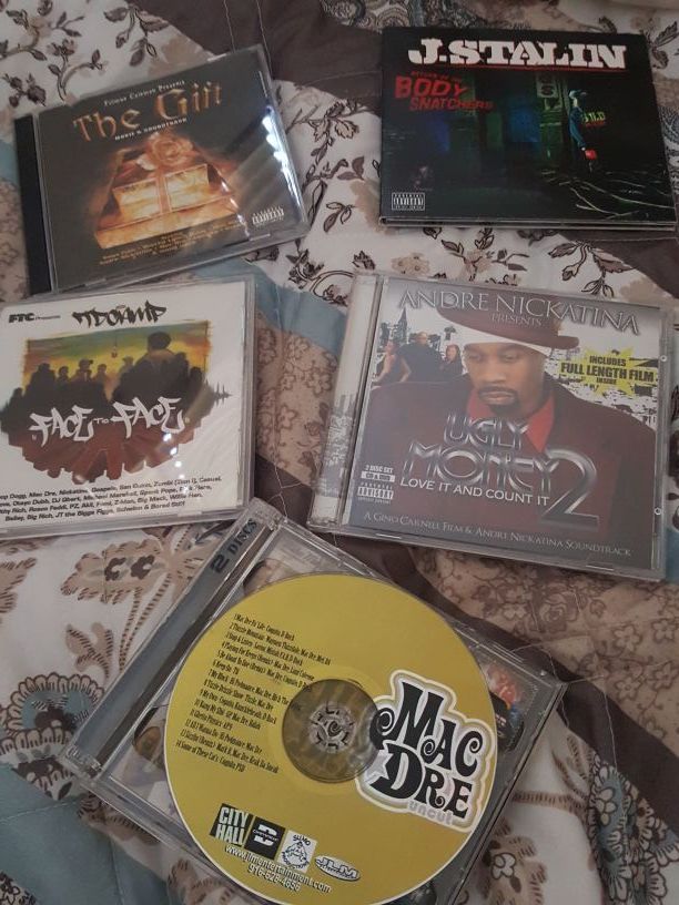 J stalin mac Dre Andre nickatina and more cds