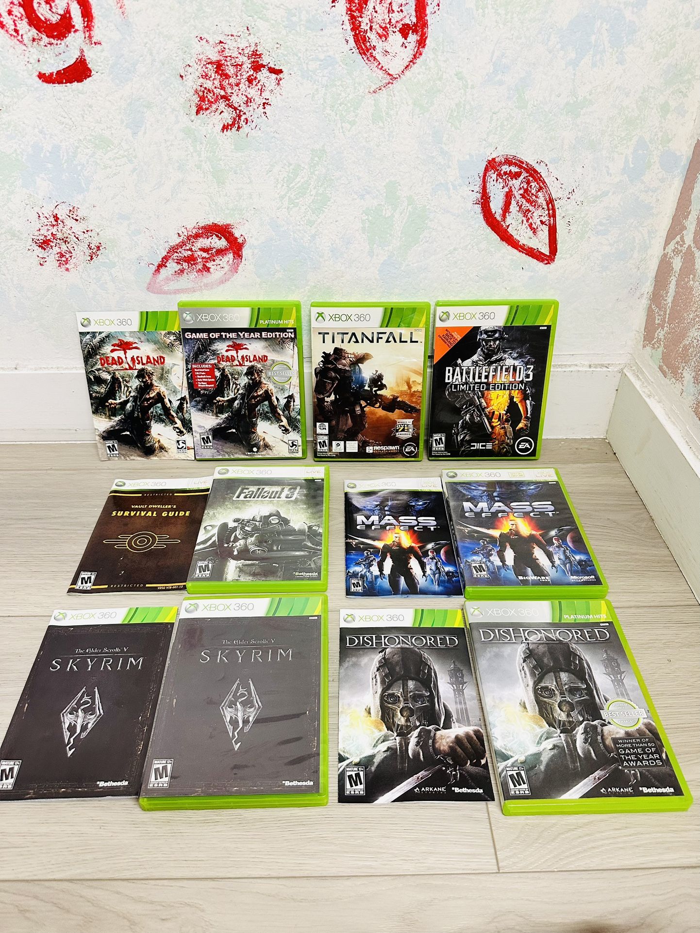 Xbox 360 Video Games  Tested and Working Games ( $7/ea )