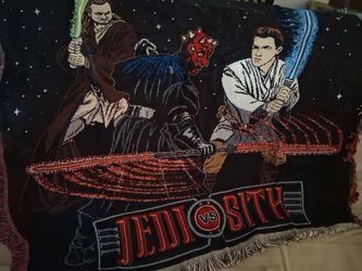 Star Wars Jedi vs Sith Woven Tapestry Throw Blanket