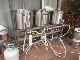 20 gallon home brew system