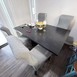 Dining Table And 6 Chairs