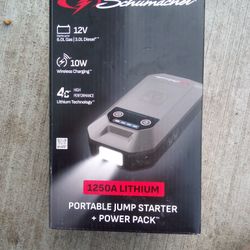 1250A Portable Jump Starter & Power Pack