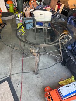 Glass table