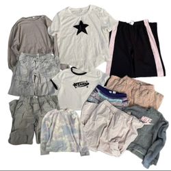 24-Piece Girls Clothing Bundle – Youth Size 10–12