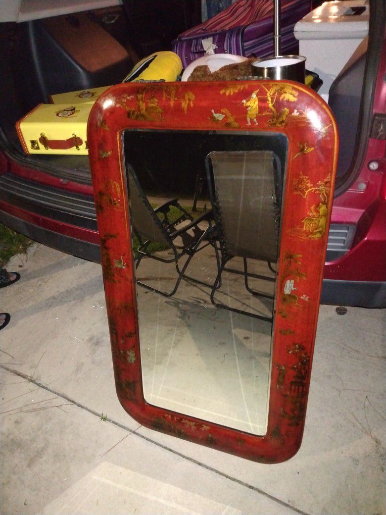Gorgeous Wall Mirror 48 In Ht Tag On It Says 1100 Dol Sell 40 Firm Look My Post Gd Deals