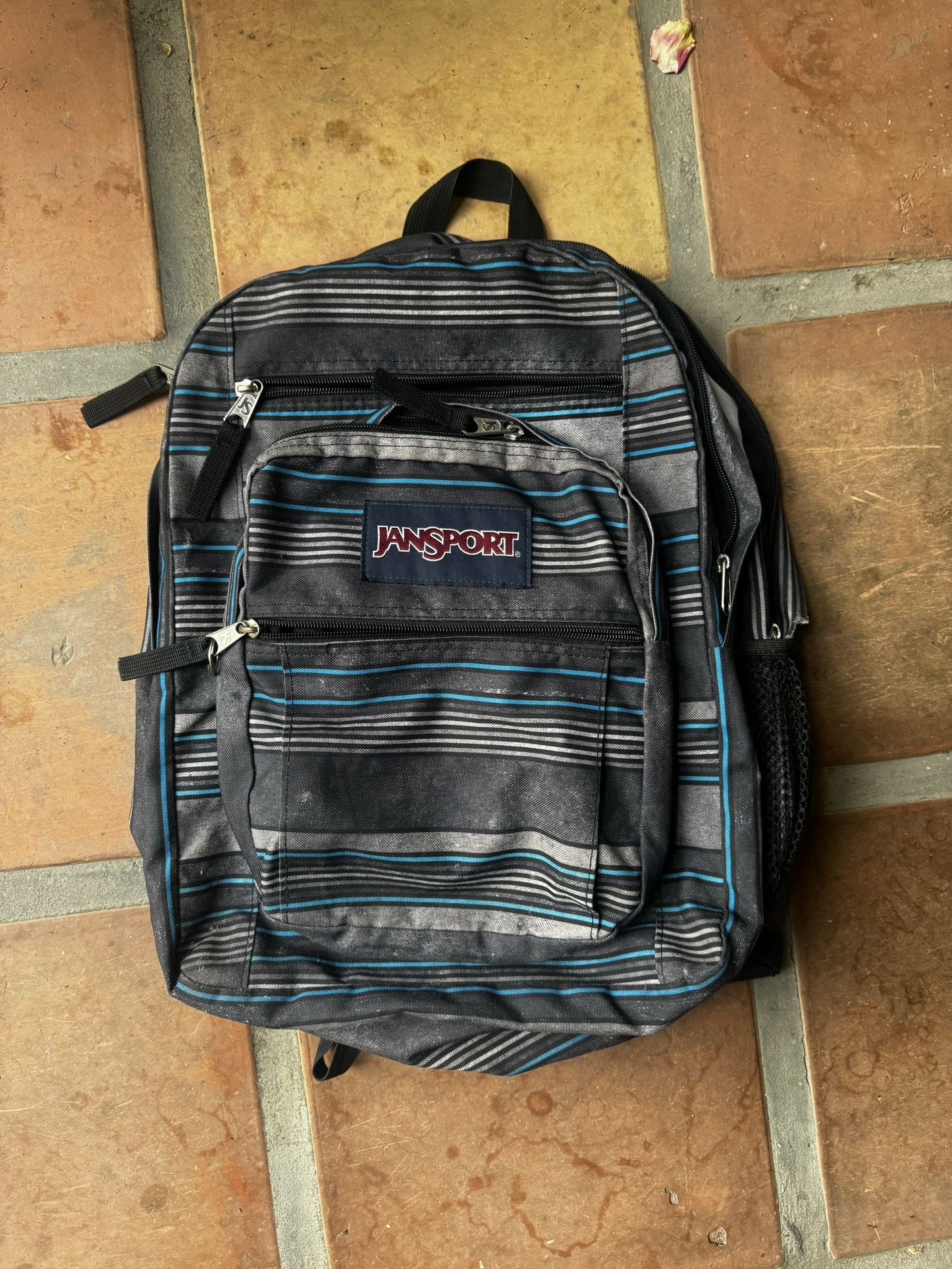 JanSport Superbreak Backpack Graphite And Teal