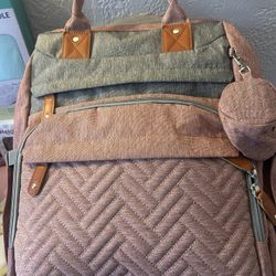 Diaper Bag With Changing Station