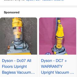 Dyson Vacuum Works Great