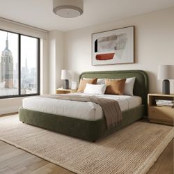 New! Aurora  King Storege Bed