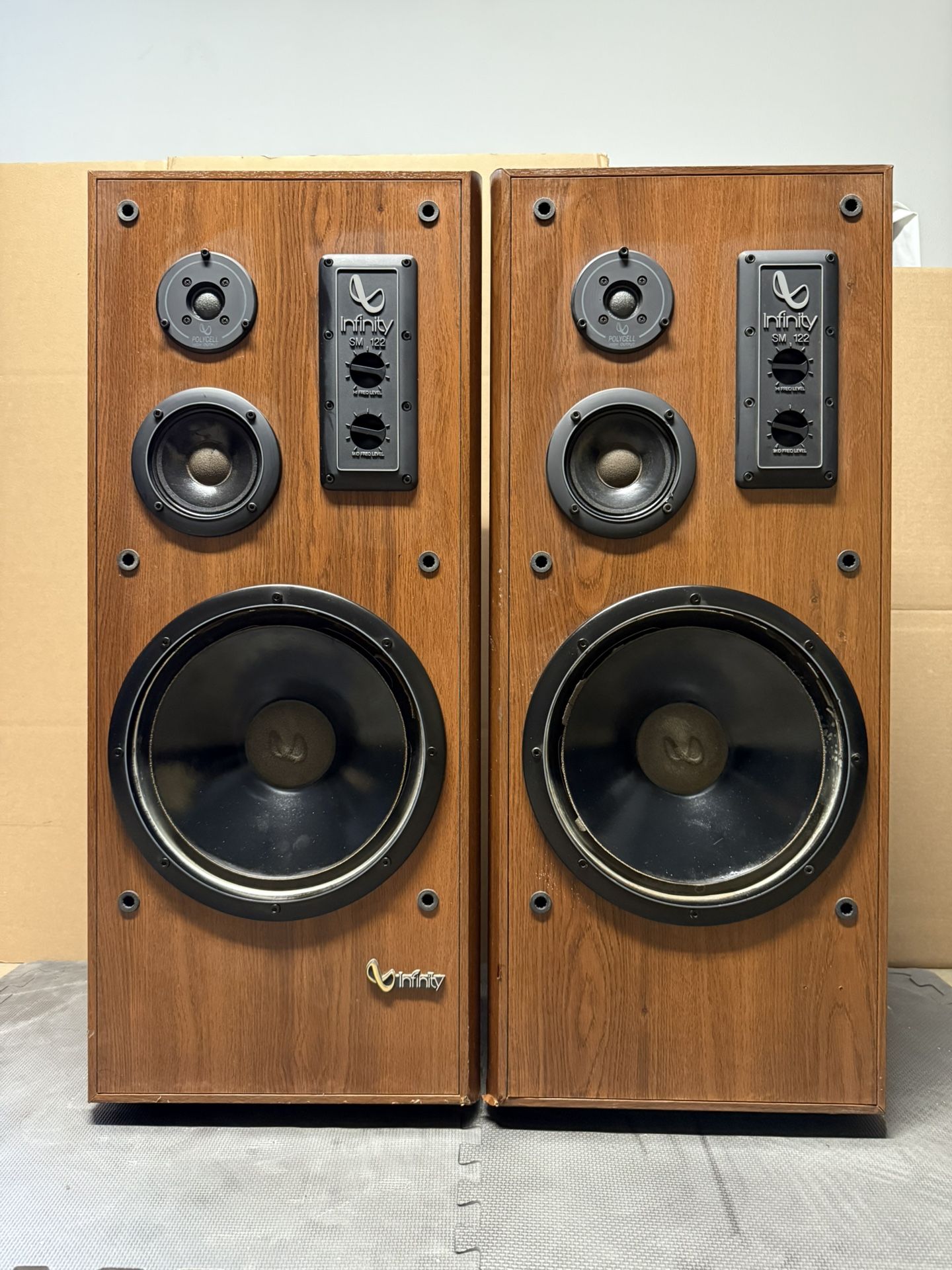 INFINITY SM-122 Loudspeakers System 3-Way / Working