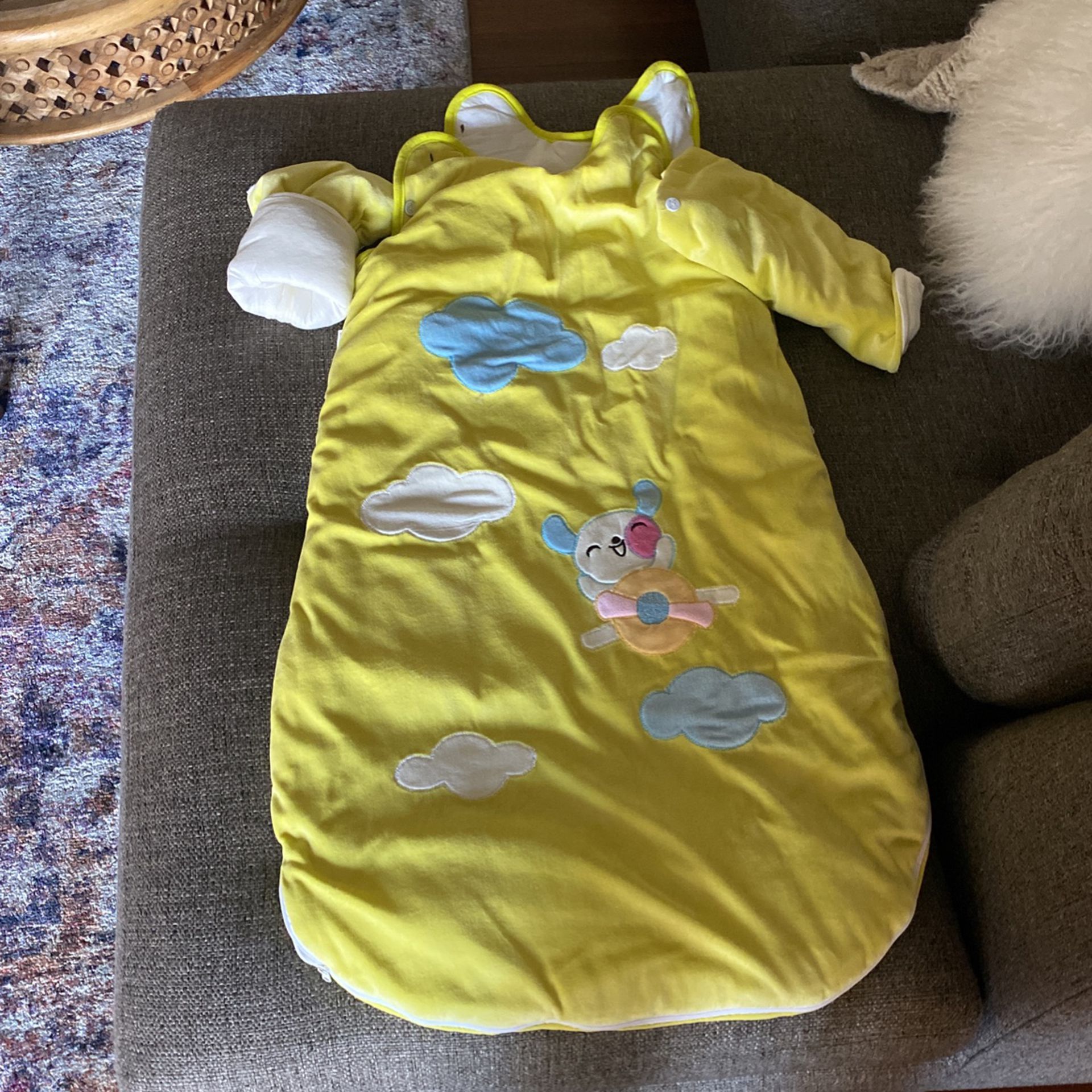 Baby’s Sleeping Bag With Attachable Sleeves 9 Months
