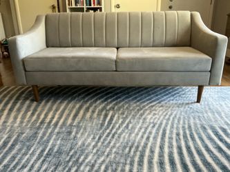 West Elm Channel Back Swoop Arm Sofa 70.5”