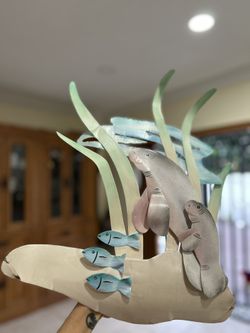 Nautical  Wall Metal 3 D 