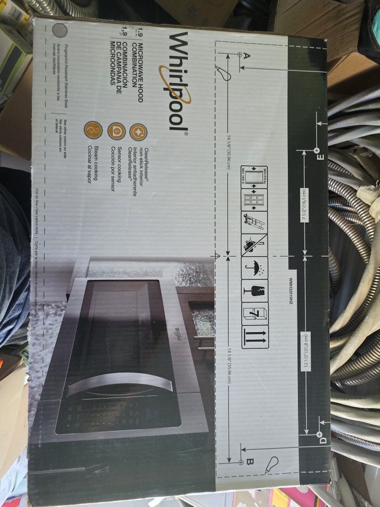 Whirlpool Microwave/Hood Combo