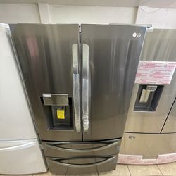 Lg Full Size French Door Refrigerator 