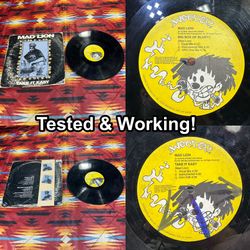 Mad Lion "Take It Easy" 12" Vinyl Single 33 RPM (1994) Weeded WE 20094 Tested!