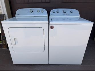 WHIRLPOOL AND DRYER