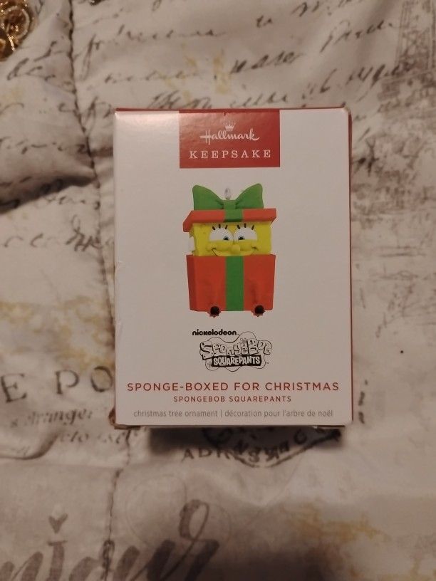 Hallmark Keepsake SpongeBob Christmas Tree Ornament