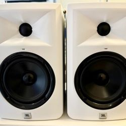 JBL 305 MKII White 5” Powered Studio Monitors [PAIR]