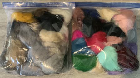 Fur Balls For Hat,handbag Charms, Key Chains And More. 56 For $12