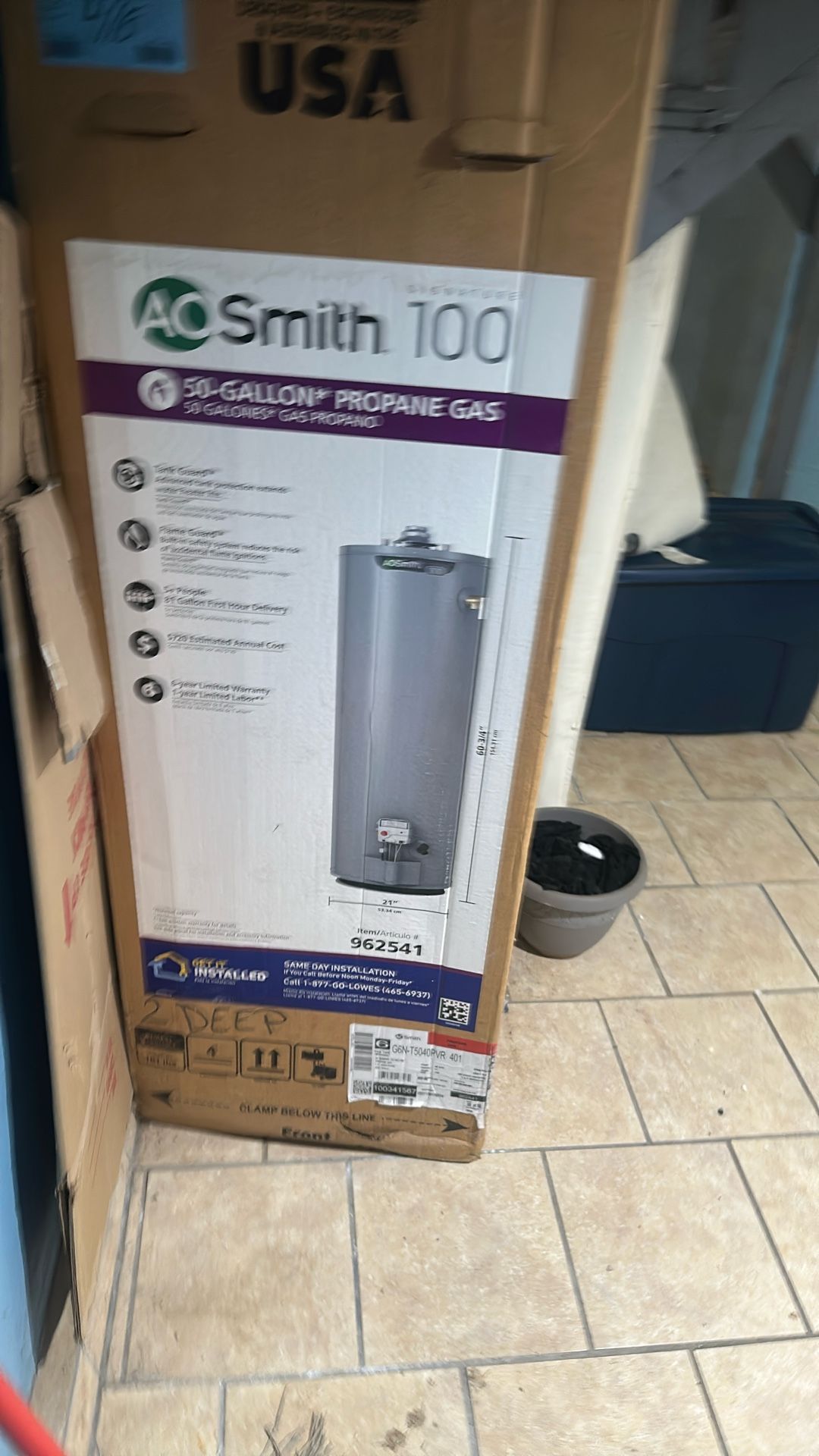 Calentador De Agua Gas Propano