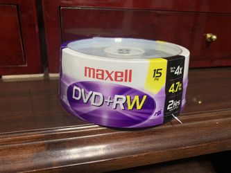 Maxell 15 Pack DVD+RW Media